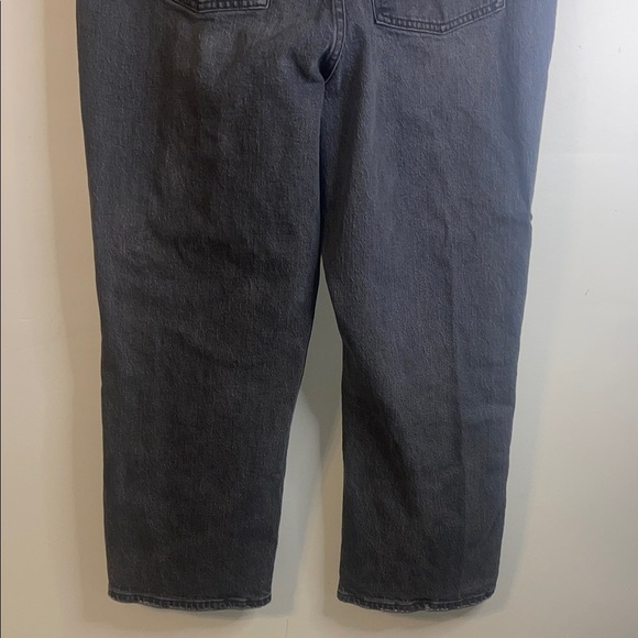 Levi's Ribcage Straight Ankle Jeans Charcoal Size 16W - Picture 11 of 16